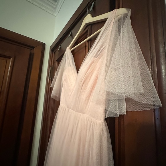 Thea Tulle Dress in Petal Pink - Revelry - Picture 4 of 6